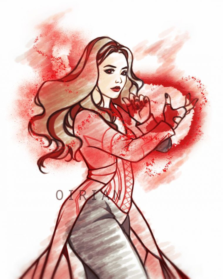 wanda maximoff coloring page wanda maximoff coloring page