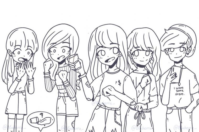 krew itsfunneh coloring pages