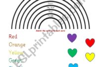 rainbow printable worksheets