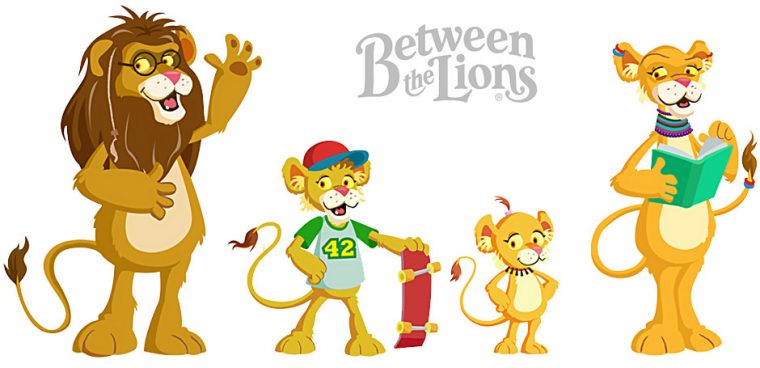 between the lions coloring pages