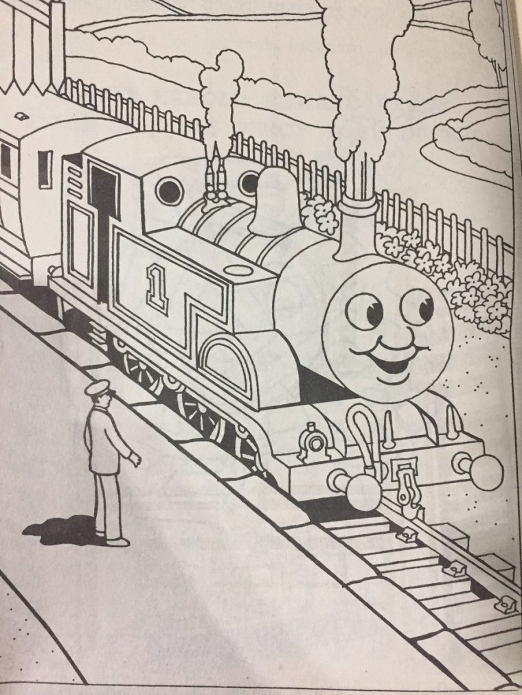 thomas and friends coloring pages henry