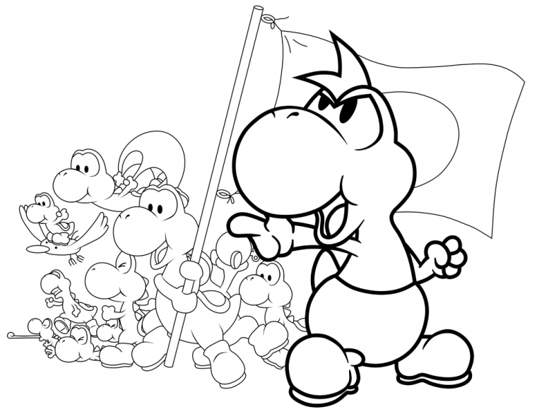 mario kart coloring pages free