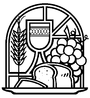 eucharist coloring page