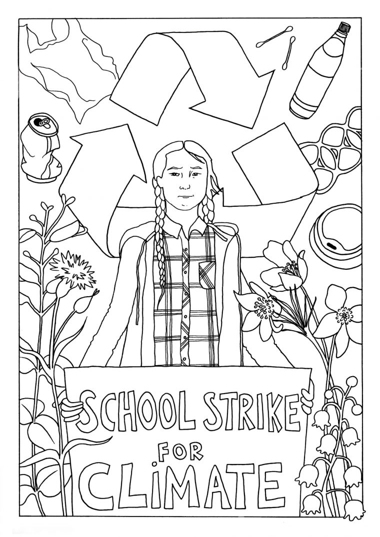 climate change coloring pages