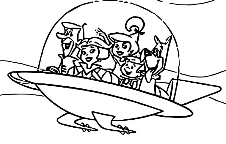 jetsons coloring pages