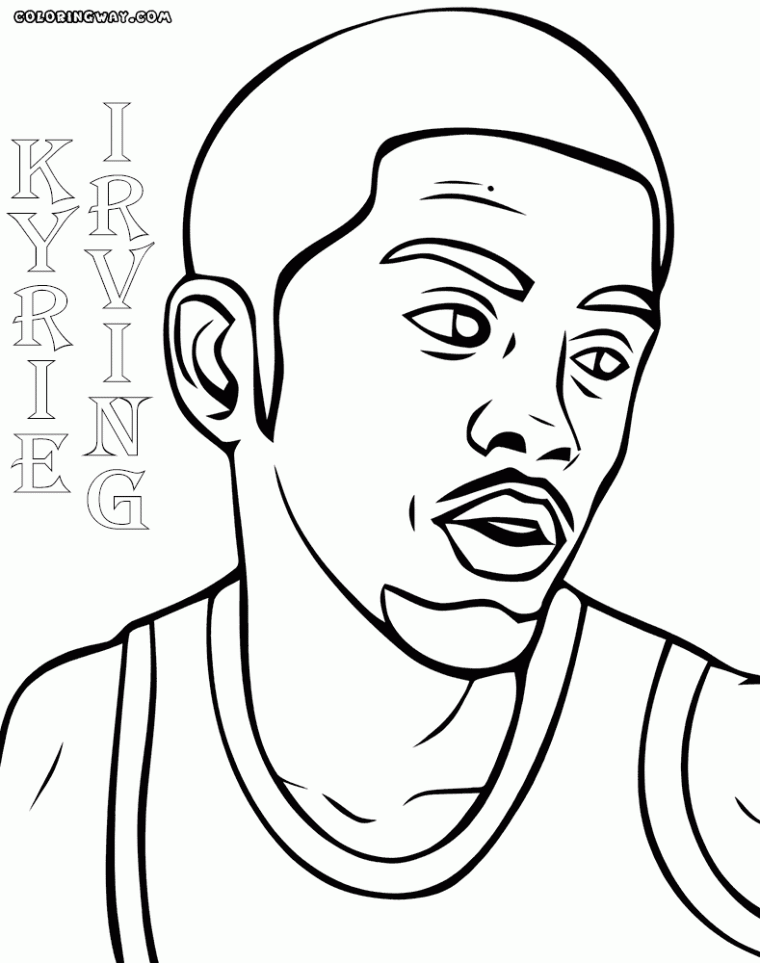 kyrie irving coloring pages kyrie irving coloring pages