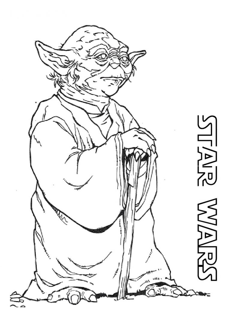 star wars yoda coloring pages
