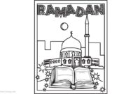 ramadan mubarak coloring pages