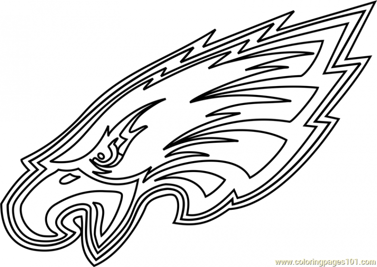 philadelphia eagles coloring pages printable