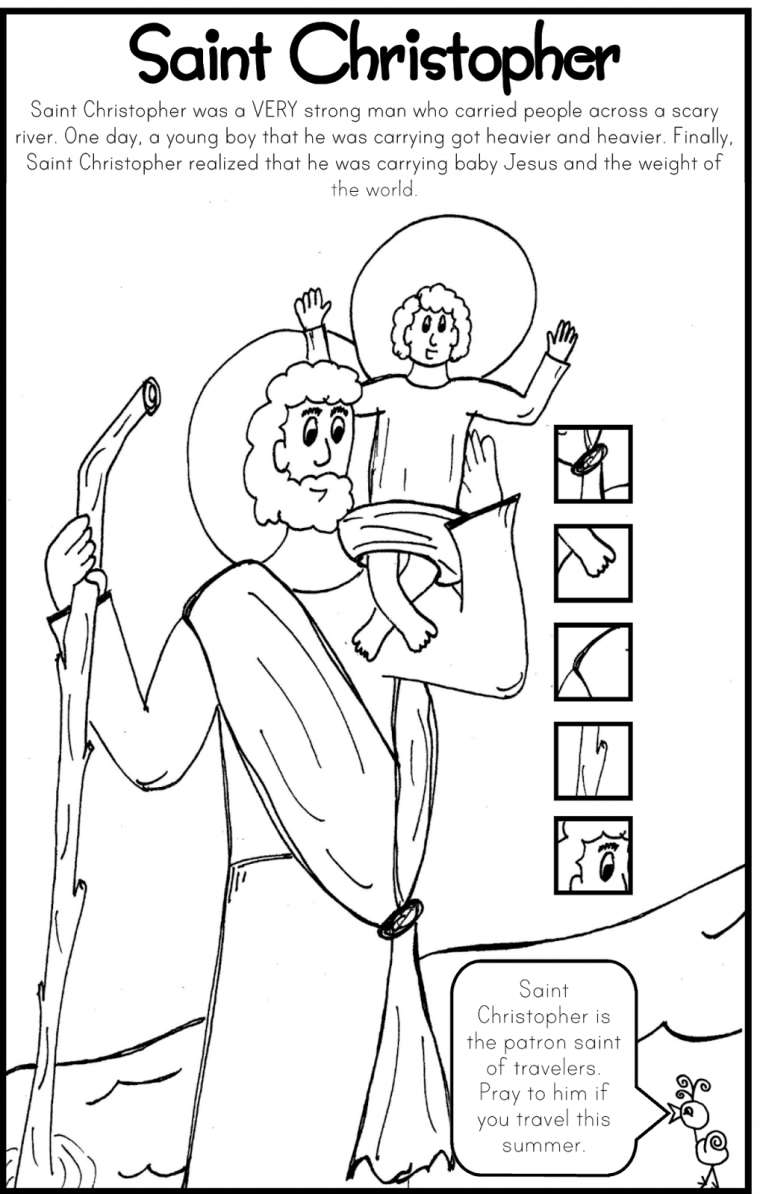 free catholic coloring pages