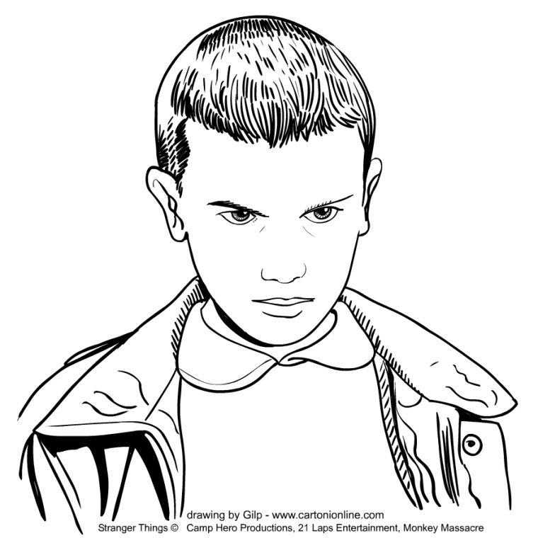 eleven coloring pages