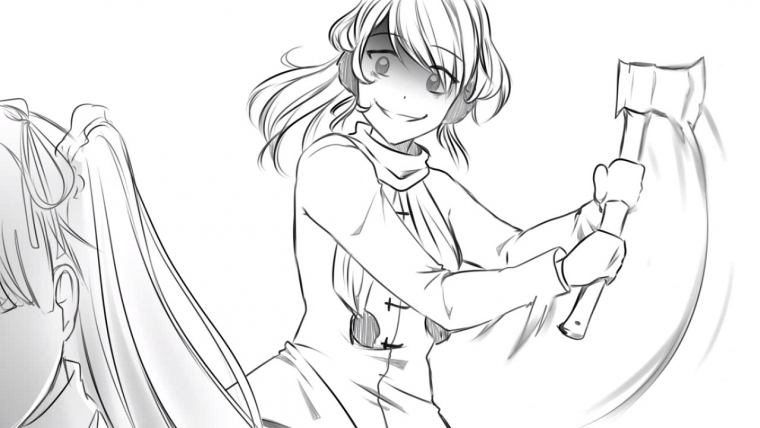 yandere simulator coloring pages