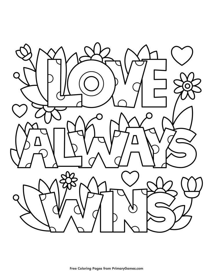 forever and always coloring pages