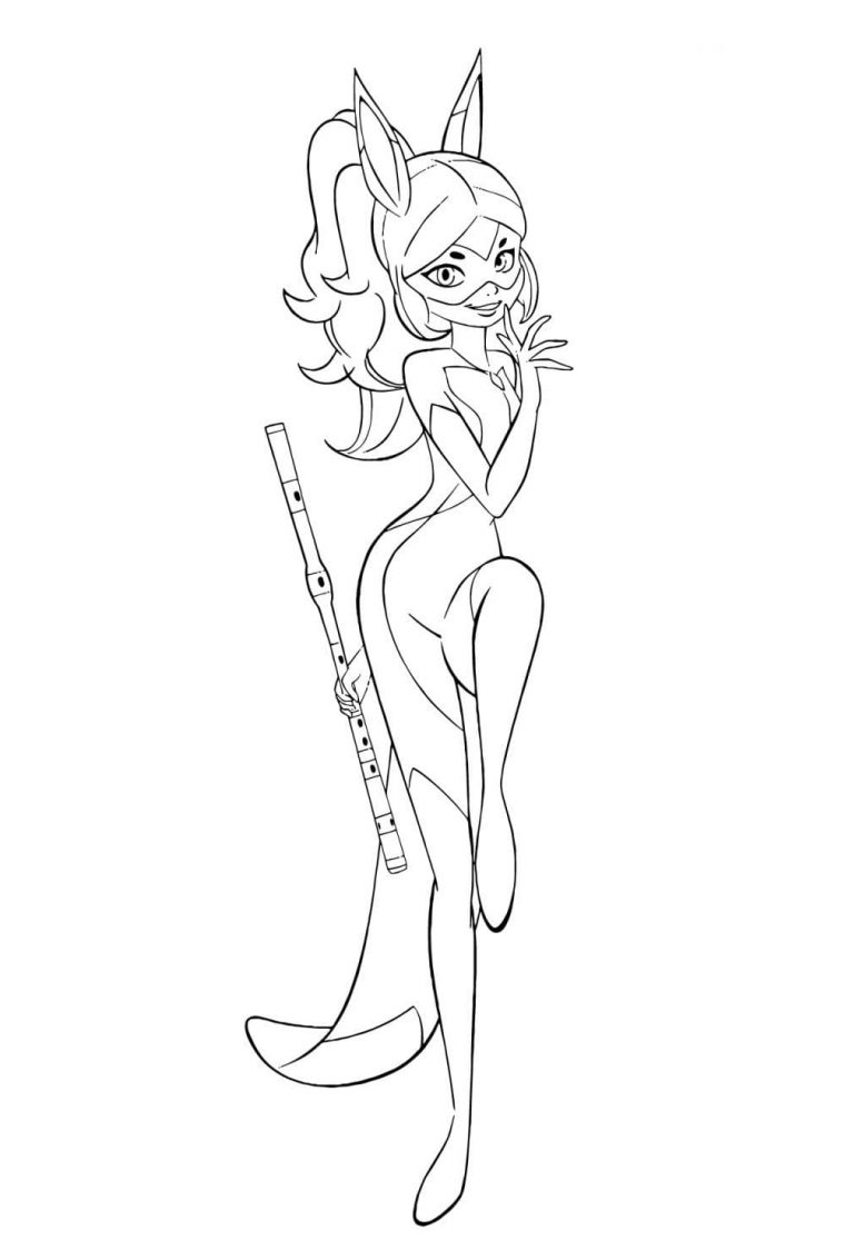 rena rouge coloring pages