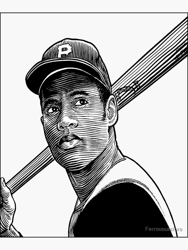 roberto clemente coloring page