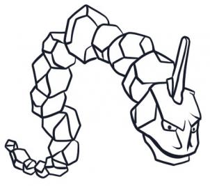 onix pokemon coloring pages