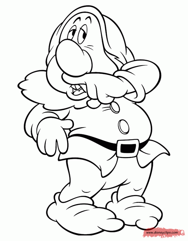 sneezy the snowman coloring pages
