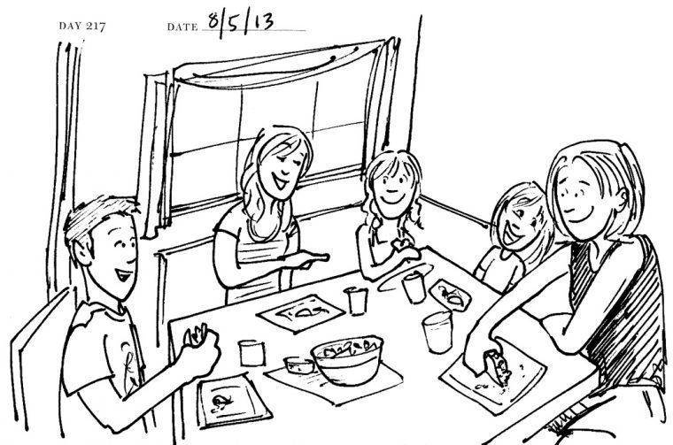 restaurant coloring page