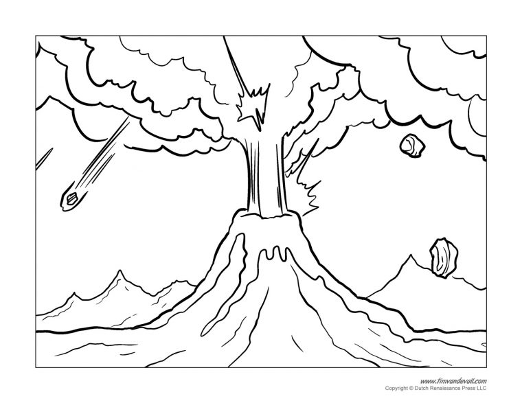 erosion coloring pages