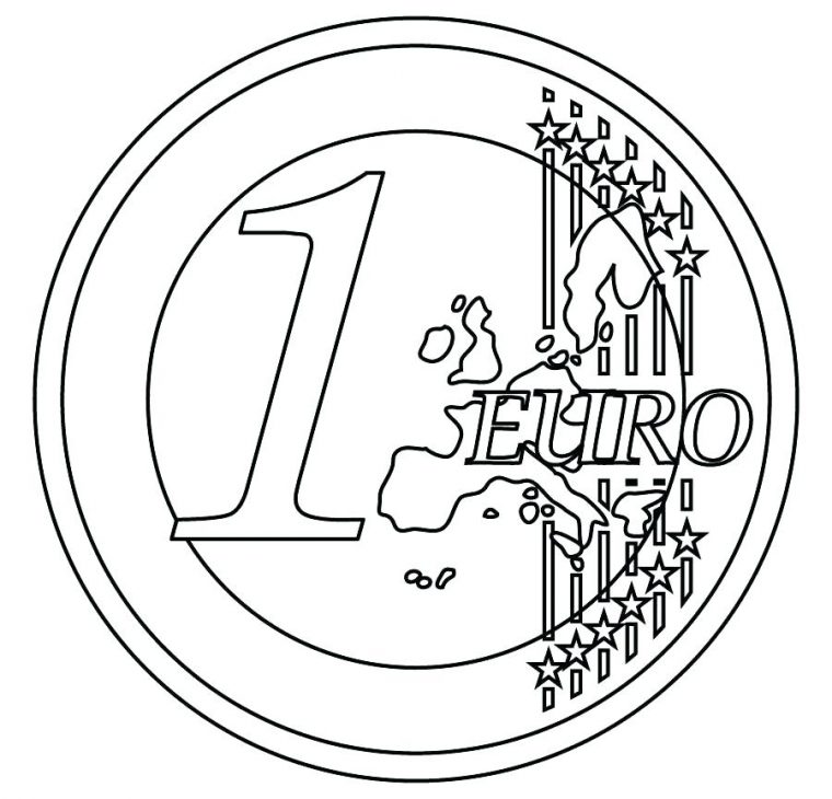 coins coloring pages