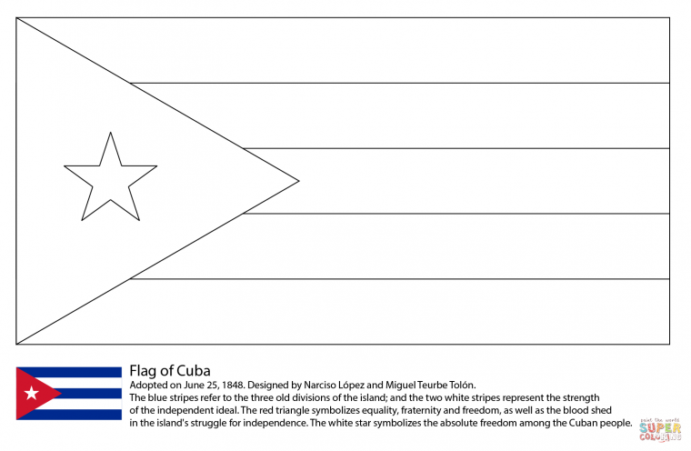 hispanic flags coloring pages