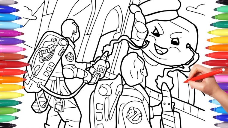 lego ghostbusters coloring pages