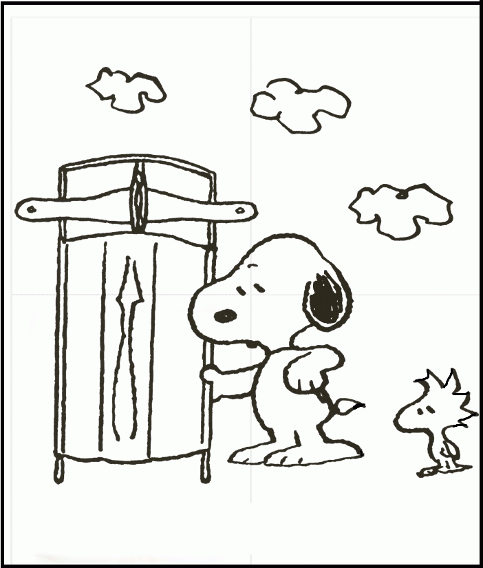 woodstock coloring pages