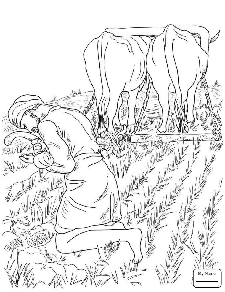 parable of the sower coloring page