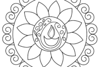 rangoli coloring sheets rangoli coloring sheets