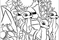 rudolph coloring