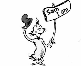 sam i am coloring page