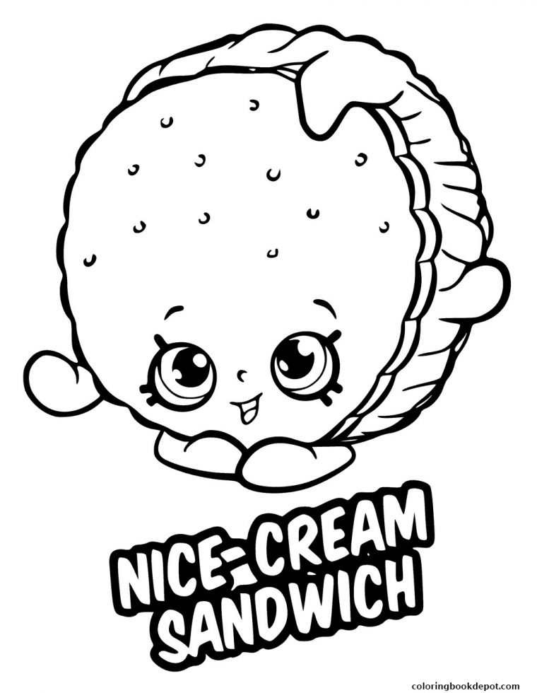 sandwich coloring pages