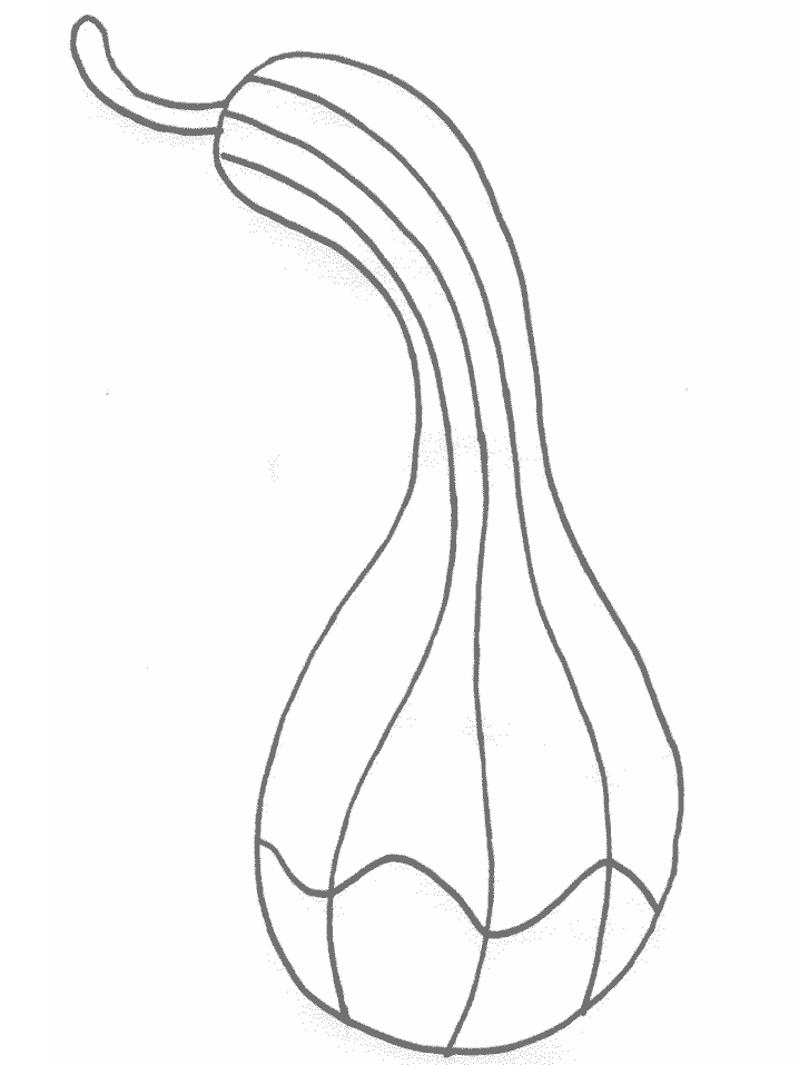 squash coloring page