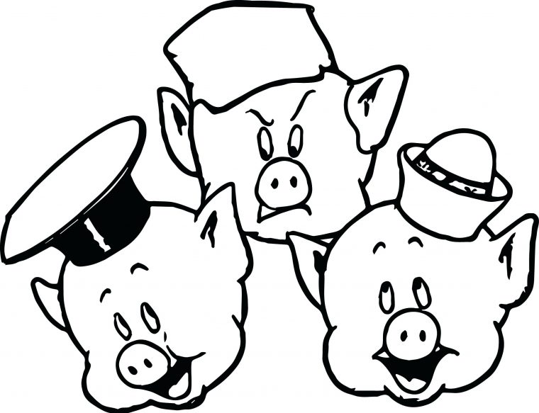 the three little pigs coloring pages