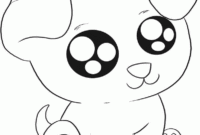 cute printable puppy coloring pages