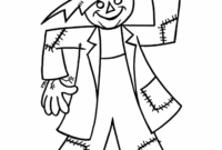 scarecrow to color scarecrow to color