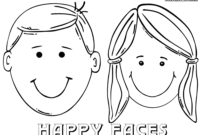 coloring face coloring face