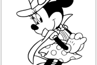 minnie mouse halloween coloring minnie mouse halloween coloring