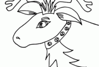 coloring pages reindeer coloring pages reindeer