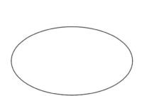 oval coloring sheet