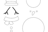 snow man printable snow man printable
