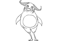 scary monster pictures to color scary monster pictures to color