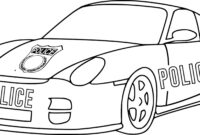 dessin a colorier facile voiture