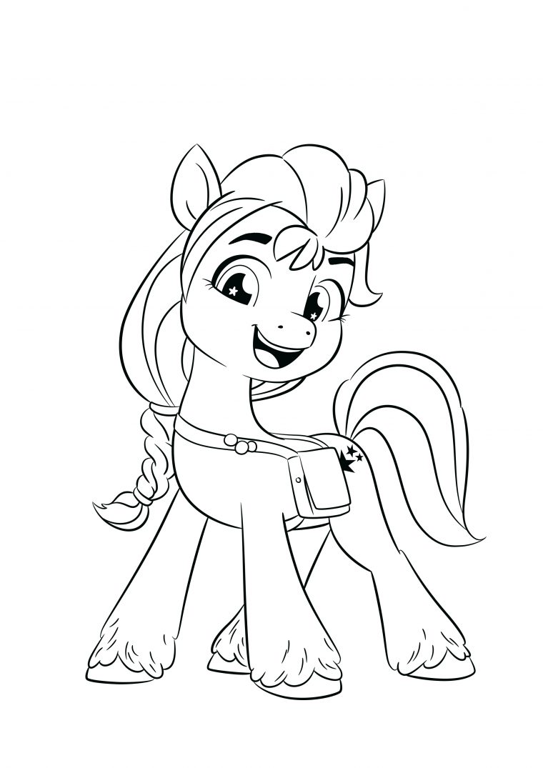 my little pony next generation coloring pages