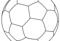 coloring pages of soccer balls