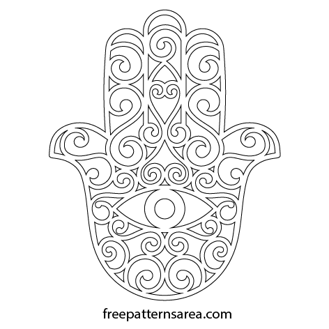 Evil Eye Coloring Pages