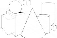 3d shapes coloring pages 3d shapes coloring pages