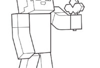 steve coloring pages