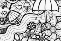 april showers bring may flowers coloring pages