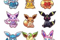 dessin de evoli a imprimer